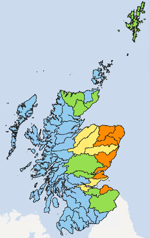 Map of Scotland