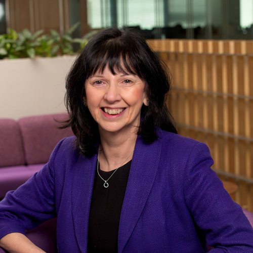 A picture of board member Lorraine McMillan