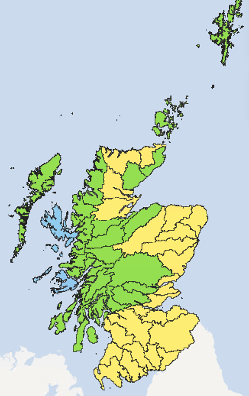 Map of Scotland